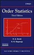 Cover: Order Statistics 3e - Wiley