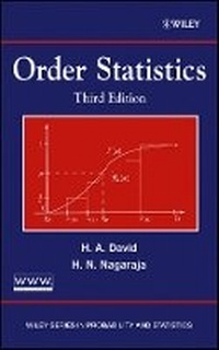 Enlarge image Cover: Order Statistics 3e - Wiley