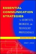 Cover: Essential Communication Strategies for Scientists, Engineers, and Technology Professionals, Second Edition - Wiley
