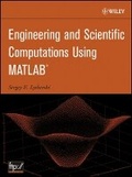 Cover: Engineering and Scientific Computations Using MATLAB - Wiley