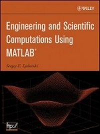 Enlarge image Cover: Engineering and Scientific Computations Using MATLAB - Wiley