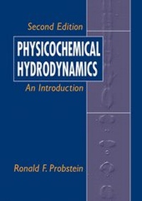 Enlarge image Cover: Physicochemical Hydrodynamics - Wiley