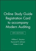 Cover: Modern Auditing - Wiley