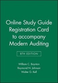 Enlarge image Cover: Modern Auditing - Wiley