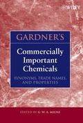 Cover: Gardner's Commercially Important Chemicals - Wiley