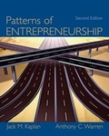 Cover: Patterns of Entrepreneurship - Wiley