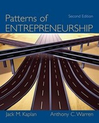 Enlarge image Cover: Patterns of Entrepreneurship - Wiley