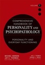 Cover: Comprehensive Handbook of Personality and Psychopathology , Volume 1 , Personality and Everyday Functioning - Wiley