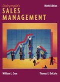Cover: Dalrymple's Sales Management - Wiley