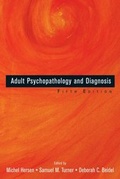 Cover: Adult Psychopathology and Diagnosis - Wiley