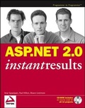 Cover: ASP.NET 2.0 Instant Results - Wiley