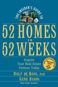 Cover: The Insider's Guide to 52 Homes in 52 Weeks - Wiley