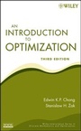 Cover: An Introduction to Optimization - Wiley-Blackwell
