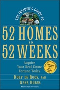 Cover: The Insider's Guide to 52 Homes in 52 Weeks - Wiley