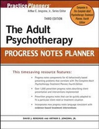Enlarge image Cover: The Adult Psychotherapy Progress Notes Planner - Wiley