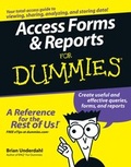 Cover: Access Forms and Reports For Dummies - Wiley