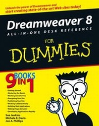 Enlarge image Cover: Dreamweaver 8 All-in-One Desk Reference For Dummies - Wiley