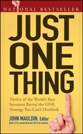 Cover: Just One Thing - Wiley