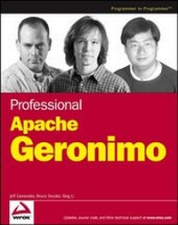 Enlarge image Cover: Professional Apache Geronimo - Wiley