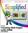 Cover: Creating Web Pages with HTML Simplified - Visual