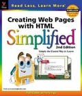 Cover: Creating Web Pages with HTML Simplified - Hungry Minds Inc,U.S.