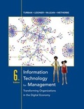 Cover: Information Technology for Management - Wiley