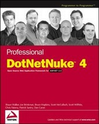 Enlarge image Cover: Professional DotNetNuke 4 - Wiley