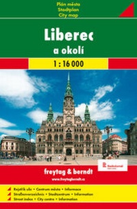 Abbildung von: Liberec / Reichenberg (Stadtplan 1:16.000) - SHOcart