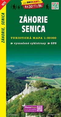 Abbildung von: Záhorie, Senica (Wander - Radkarte 1:50.000) - SHOCart