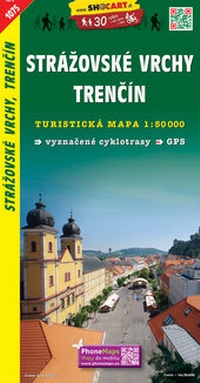Abbildung von: Strázovské vrchy, Trencín / Rajetzer Berge, Trentschin (Wander - Radkarte 1:50.000) - SHOCart