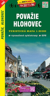 Abbildung von: Povazie, Hlohovec / Waag, Freistadt (Wander - Radkarte 1:50.000) - SHOCart