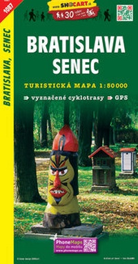 Abbildung von: Bratislava, Senec / Pressburg, Wartberg (Wander - Radkarte 1:50.000) - SHOCart