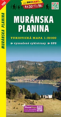 Abbildung von: Muránska planina / Muraner Plateau (Wander - Radkarte 1:50.000) - SHOcart