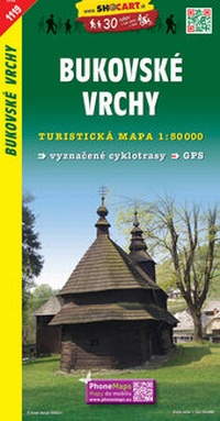 Abbildung von: Bukovské vrchy / Bukovec-Berge (Wander - Radkarte 1:50.000) - SHOCart
