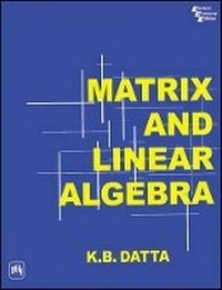 Abbildung von: Matrix and Linear Algebra - Prentice-Hall of India Pvt.Ltd