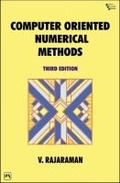 Cover: Computer Orientated Numerical Methods - PHI Learning