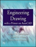 Cover: Engineering Drawing with a Primer on Autocad - Prentice-Hall of India Pvt.Ltd