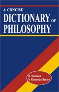 Cover: A Concise Dictionary of Philosophy - D.K. Print World Ltd