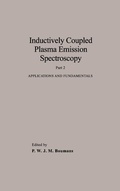 Cover: Inductively Coupled Plasma Emission Spectroscopy, Part 2 - Wiley