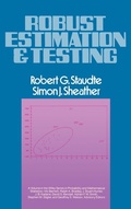 Cover: Robust Estimation and Testing - Wiley