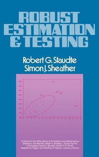 Enlarge image Cover: Robust Estimation and Testing - Wiley