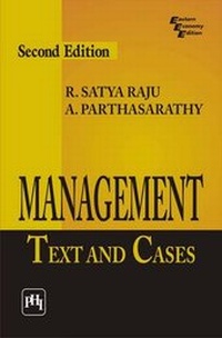 Enlarge image Cover: Management Text and Cases - PHI Learning