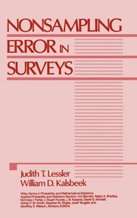 Enlarge image Cover: Nonsampling Error in Surveys - Wiley
