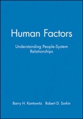 Cover: Human Factors, Workbook - Wiley