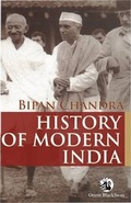 Cover: History of Modern India - Orient Blackswan Pvt Ltd