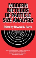 Cover: Modern Methods of Particle Size Analysis - Wiley