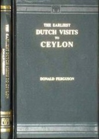 Abbildung von: The Earliest Dutch Visits to Ceylon - Asian Educational Services
