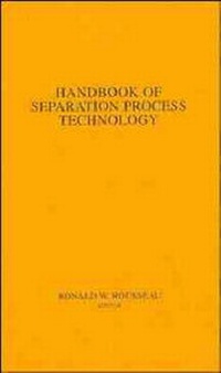 Enlarge image Cover: Handbook of Separation Process Technology - Wiley