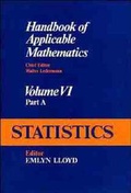 Cover: Handbook of Applicable Mathematics: Statistics v.6 - Wiley