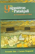 Cover: Yogasutras of Patanjali on Concentration of Mind - Motilal Banarsidass Publications